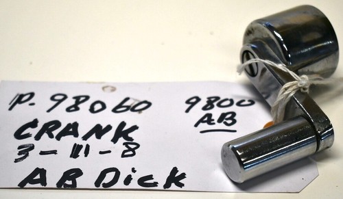 Used dick 9800 crank - ab,
